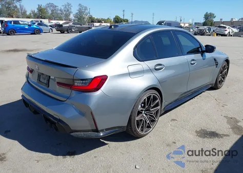 2024 BMW M3 Competition xDrive from USA, damaged, VIN WBS43AY05RFS97840